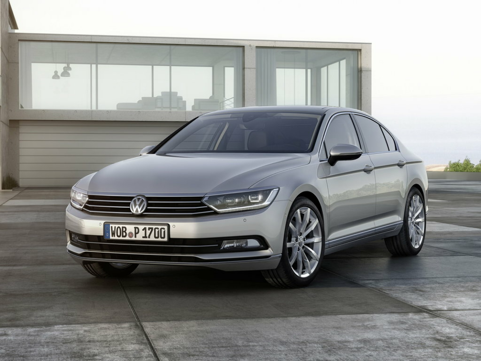 Коврики текстильные "Классик" для Volkswagen Passat (седан / B8) 2014 - Н.В., черные, 4шт.